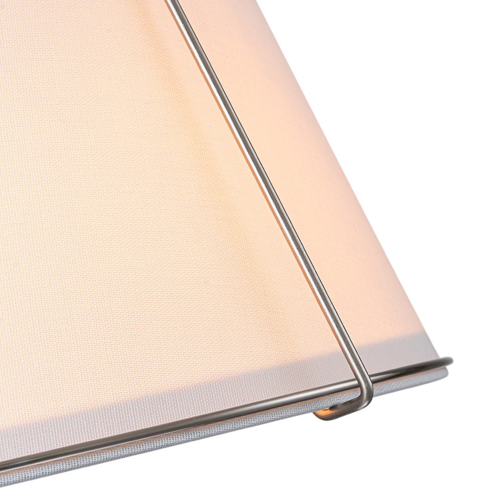 Vesina Linen Metal Semi Flush Mount Ceiling Light - Lamp Copper