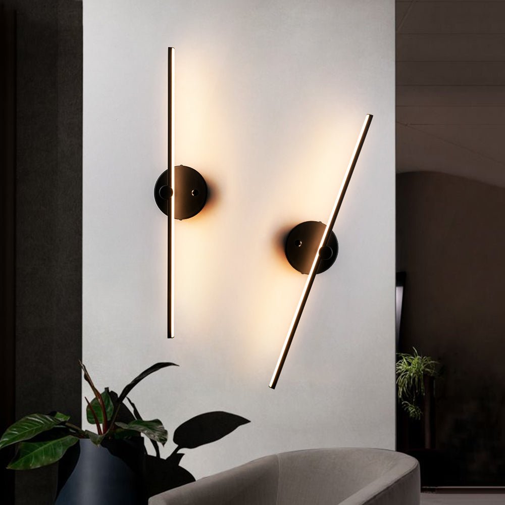 Xenial Rotatable Linear Strip Metal Vanity Lamp Picture Light - Lamp Copper