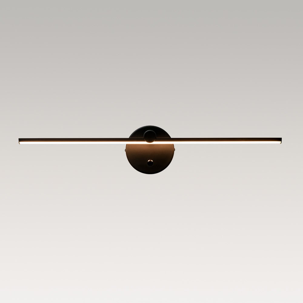 Xenial Rotatable Linear Strip Metal Vanity Lamp Picture Light - Lamp Copper