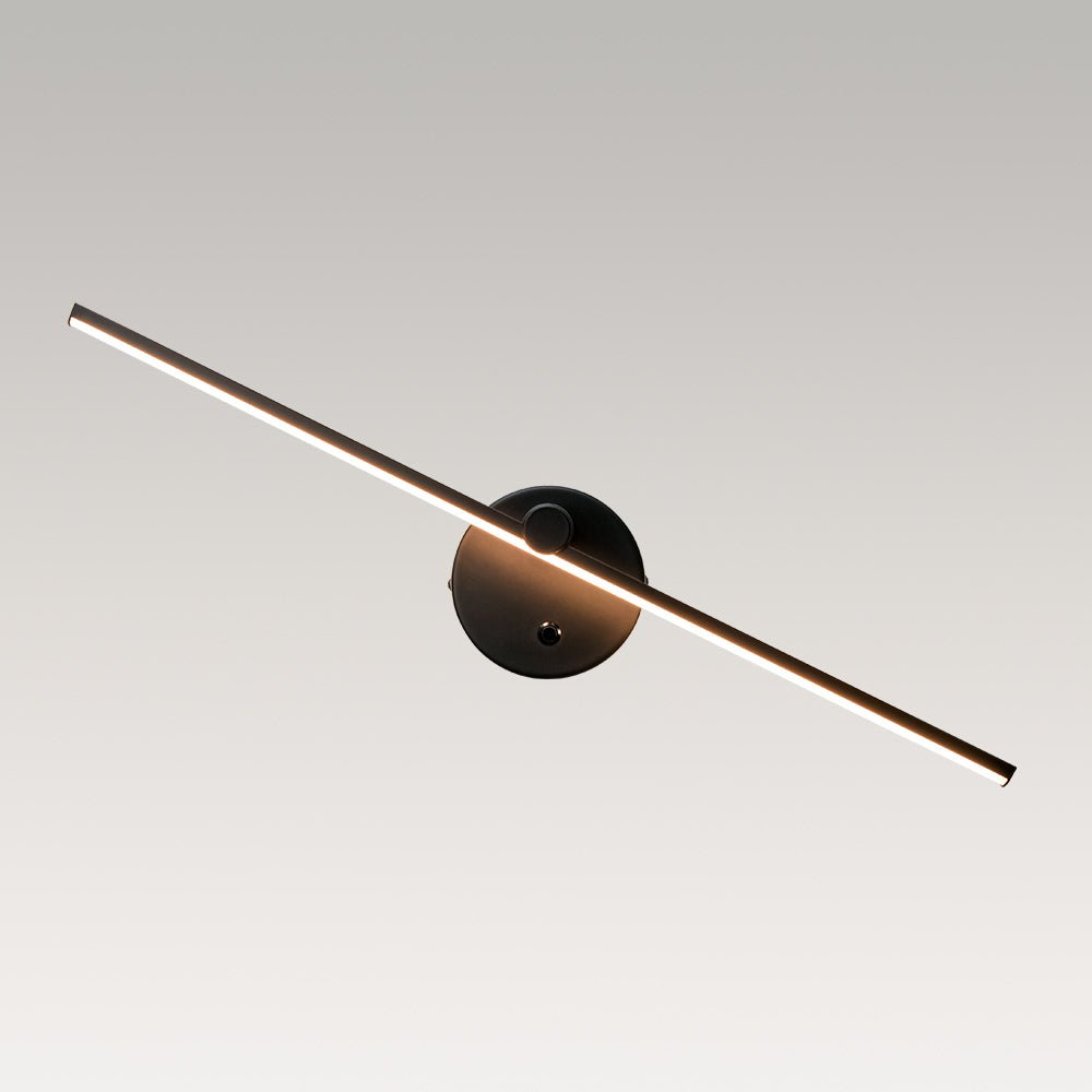 Xenial Rotatable Linear Strip Metal Vanity Lamp Picture Light - Lamp Copper