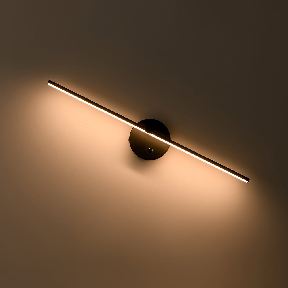 Xenial Rotatable Linear Strip Metal Vanity Lamp Picture Light - Lamp Copper