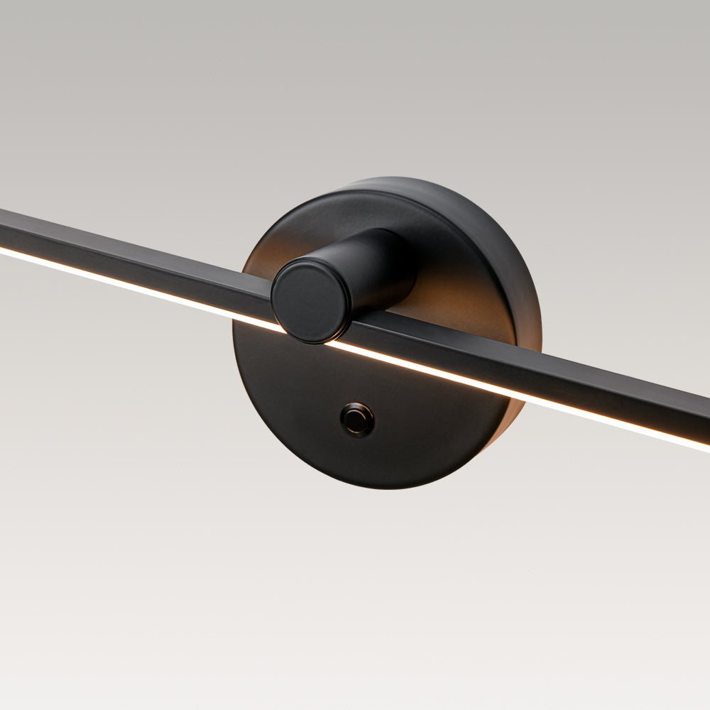 Xenial Rotatable Linear Strip Metal Vanity Lamp Picture Light - Lamp Copper