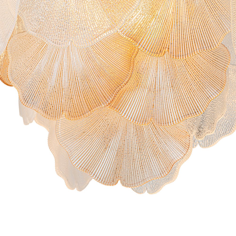 Raudur Postmodern luxury Glass Chandelier - Lamp Copper