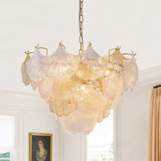 Yrring Postmodern luxury Glass Chandelier - Lamp Copper