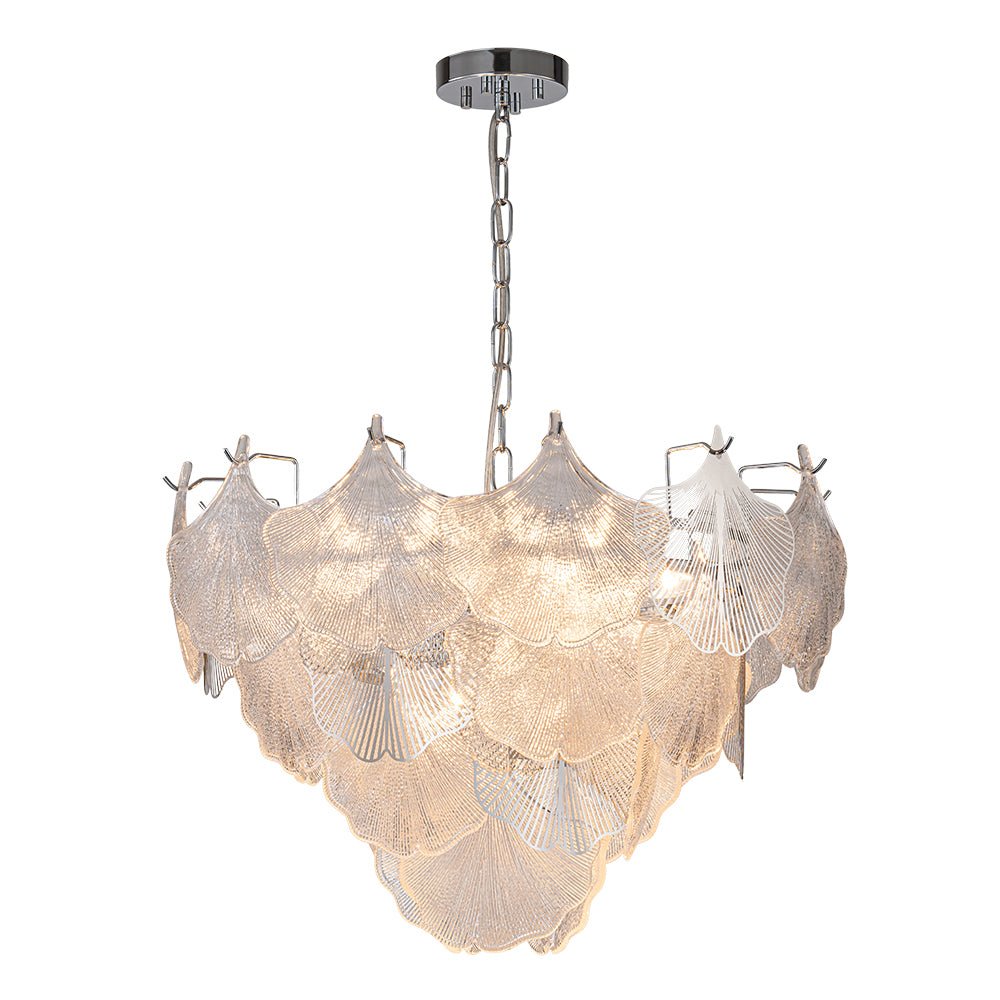 Yrring Postmodern luxury Glass Chandelier - Lamp Copper