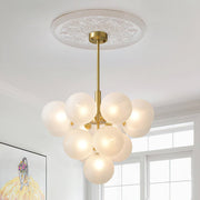 Nimbu Individual Creativity Glass Chandelier - Lamp Copper