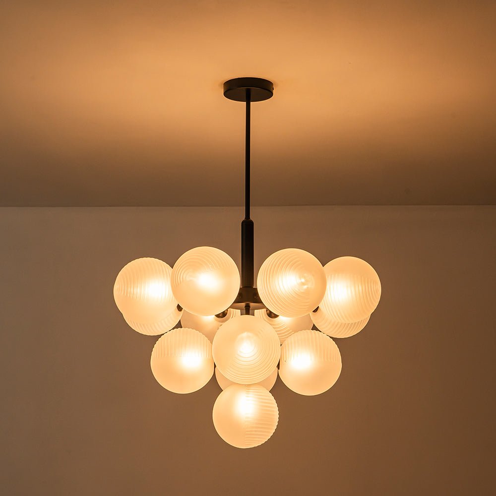 Nimbu Individual Creativity Glass Chandelier - Lamp Copper