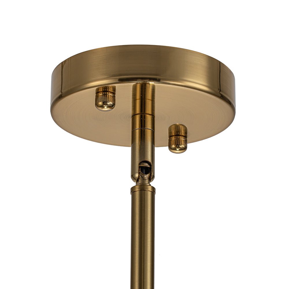 Eiriksun Individual Creativity Glass Chandelier - Lamp Copper