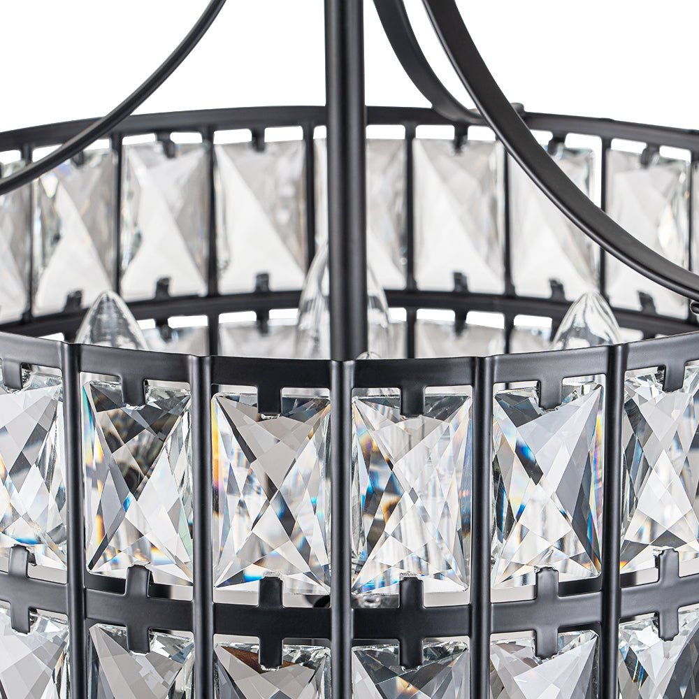 Nordunix Modern Glam Crystal Ceiling Light - Lamp Copper