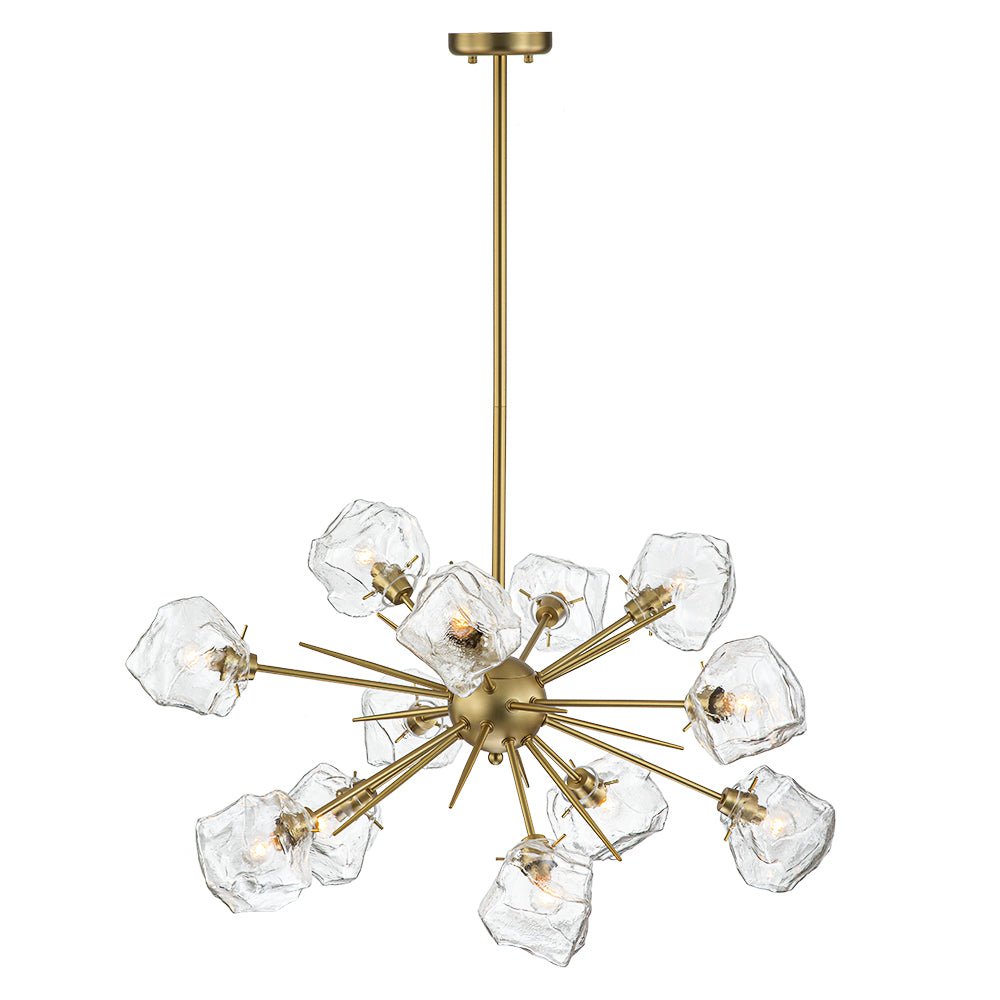 Anemos Scandinavian Metal Chandelier - Lamp Copper