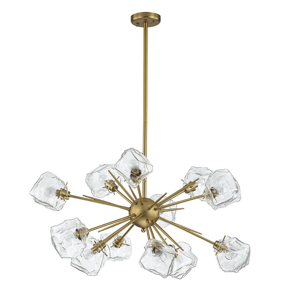 Anemos Scandinavian Metal Chandelier - Lamp Copper