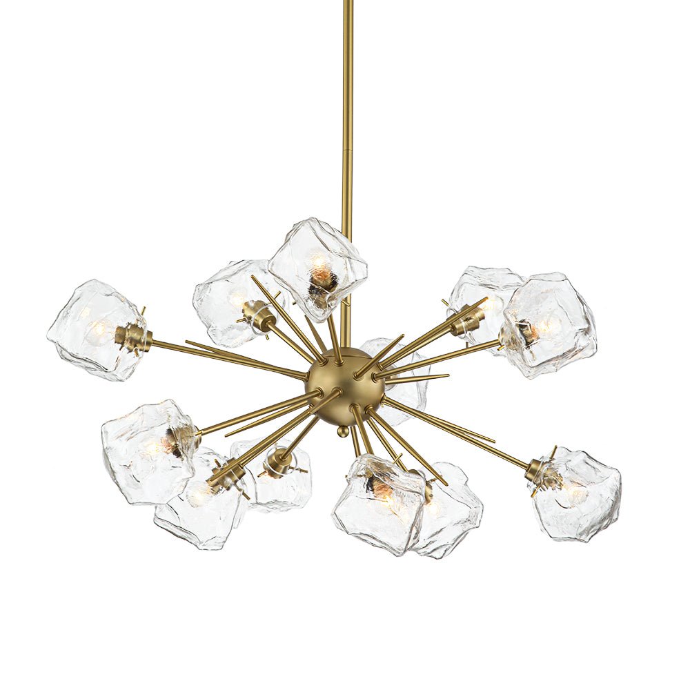 Anemos Scandinavian Metal Chandelier - Lamp Copper