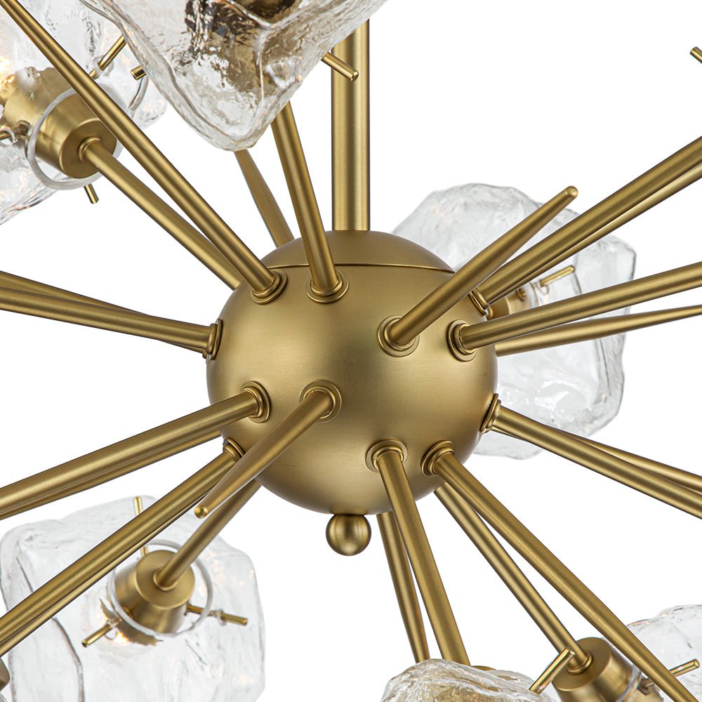 Anemos Scandinavian Metal Chandelier - Lamp Copper