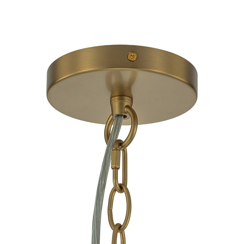 Vindur Postmodern luxury Glass Chandelier - Lamp Copper