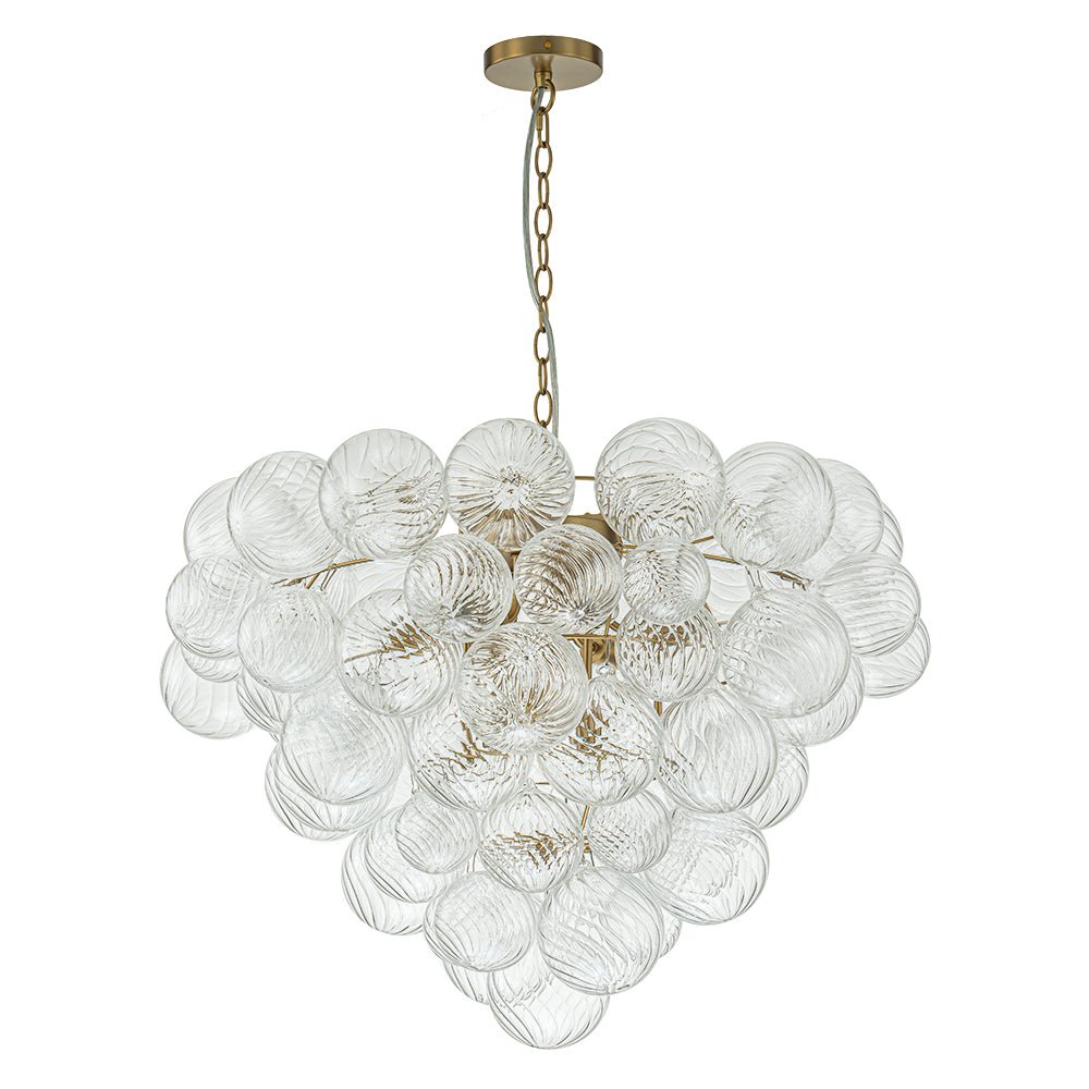 Vindur Postmodern luxury Glass Chandelier - Lamp Copper
