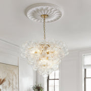 Vindur Postmodern luxury Glass Chandelier - Lamp Copper