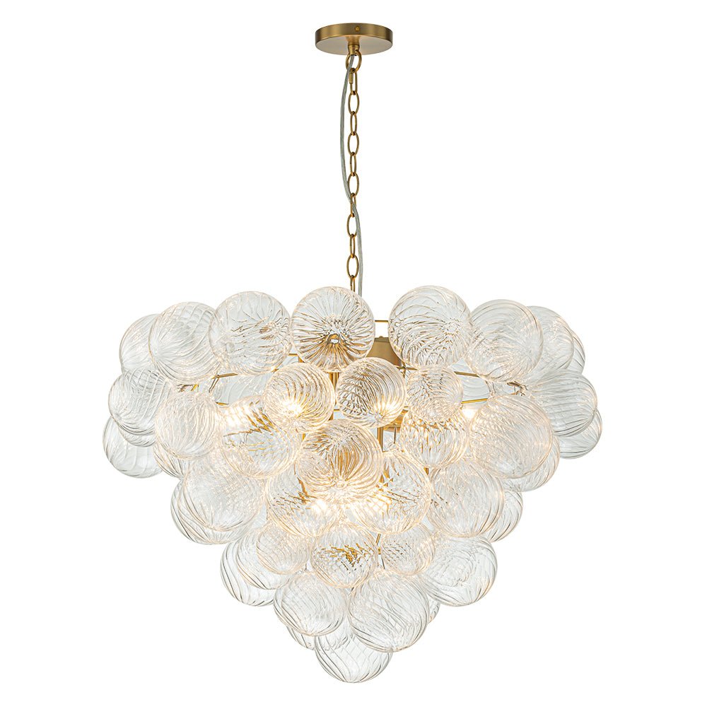 Vindur Postmodern luxury Glass Chandelier - Lamp Copper