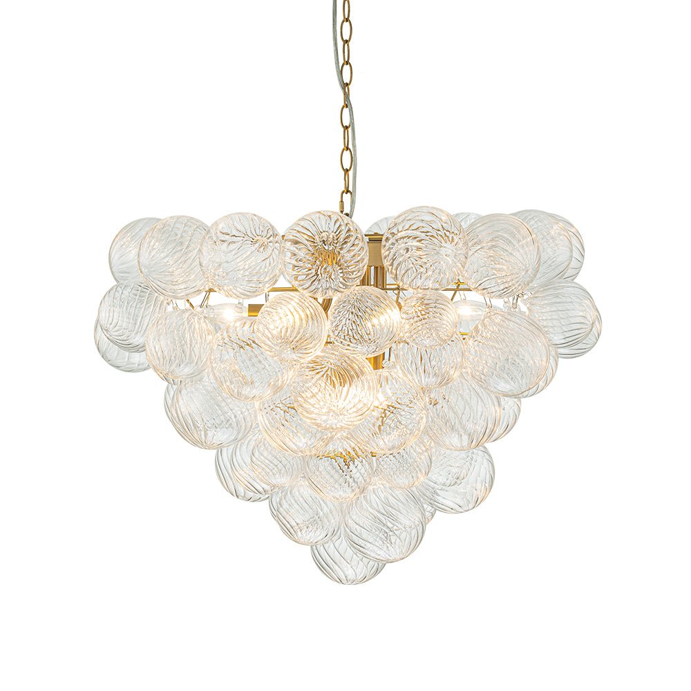 Vindur Postmodern luxury Glass Chandelier - Lamp Copper