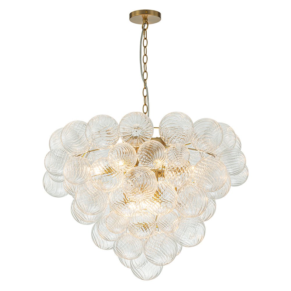 Vindur Postmodern luxury Glass Chandelier - Lamp Copper