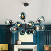 Plotur Tiered Globe Sputnik Glass Chandelier - Lamp Copper