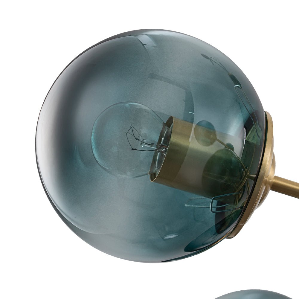 Plotur Tiered Globe Sputnik Glass Chandelier - Lamp Copper