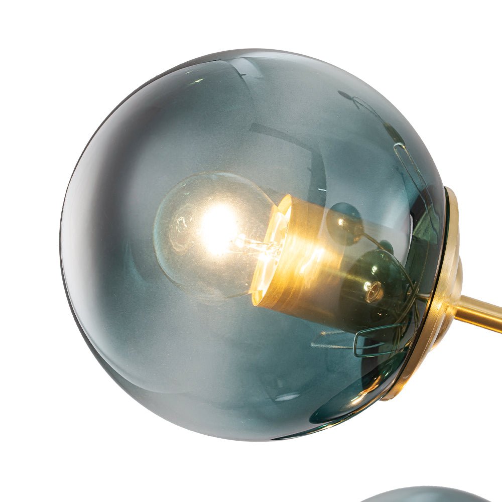 Plotur Tiered Globe Sputnik Glass Chandelier - Lamp Copper
