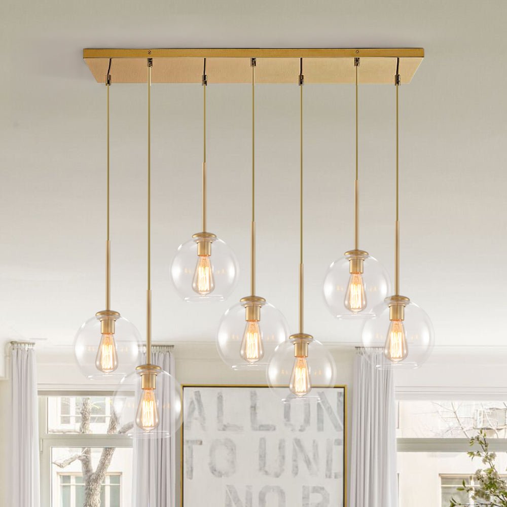 Zorunn Modern Metal Pendant Light - Lamp Copper