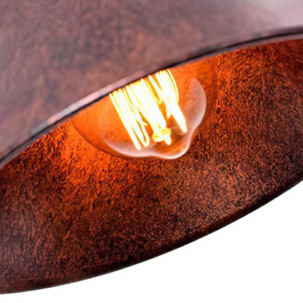 Zoruli Industrial Metal Pendant Light - Lamp Copper