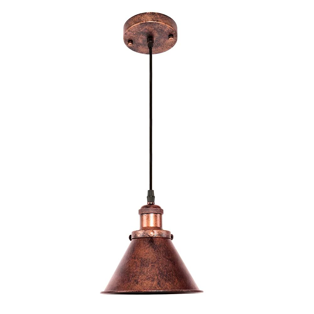 Zoruli Industrial Metal Pendant Light - Lamp Copper
