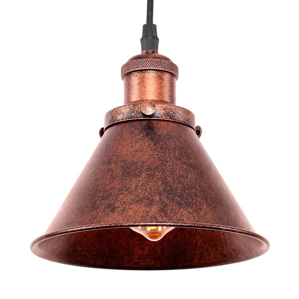 Zoruli Industrial Metal Pendant Light - Lamp Copper