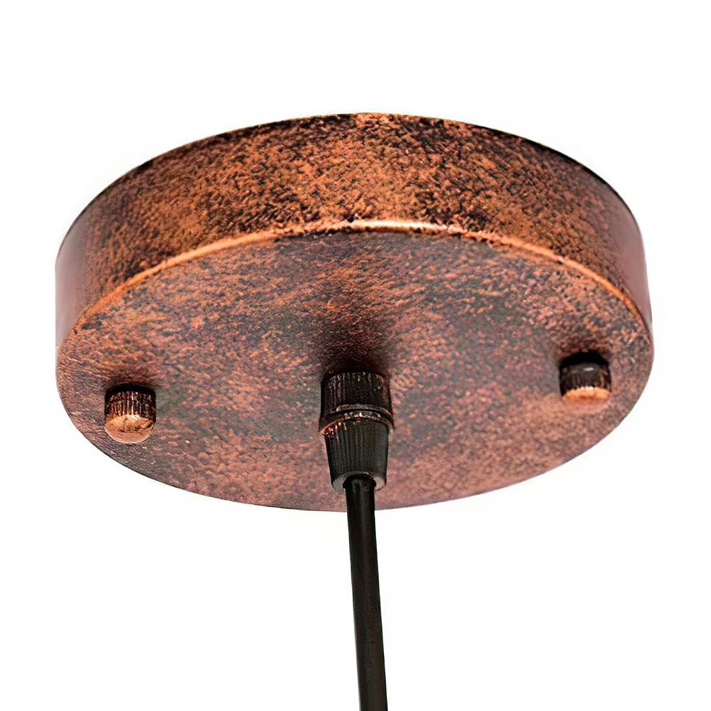 Zoruli Industrial Metal Pendant Light - Lamp Copper