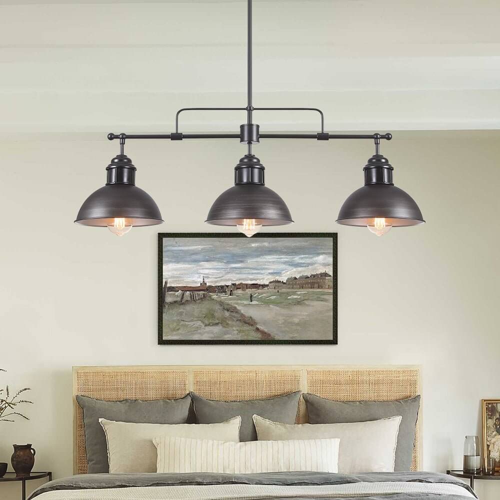 Vesara Industrial Metal Dome Pendant - Lamp Copper