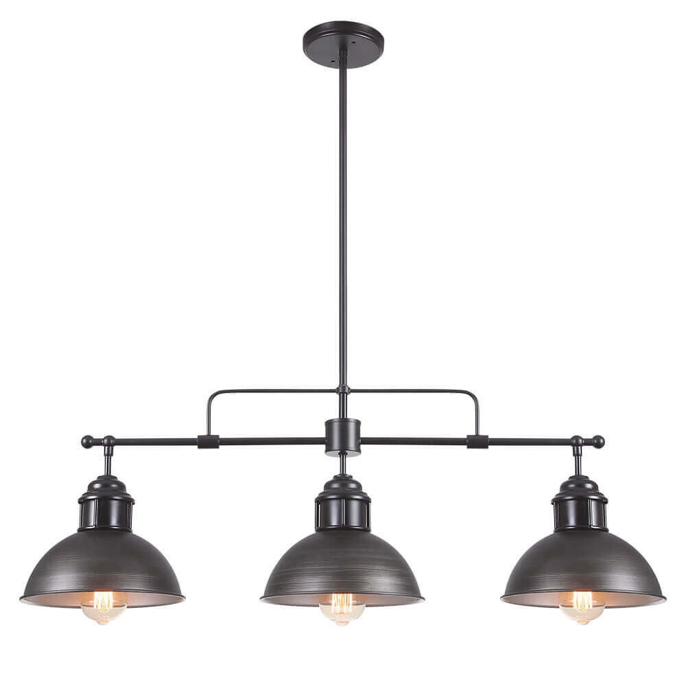 Vesara Industrial Metal Dome Pendant - Lamp Copper