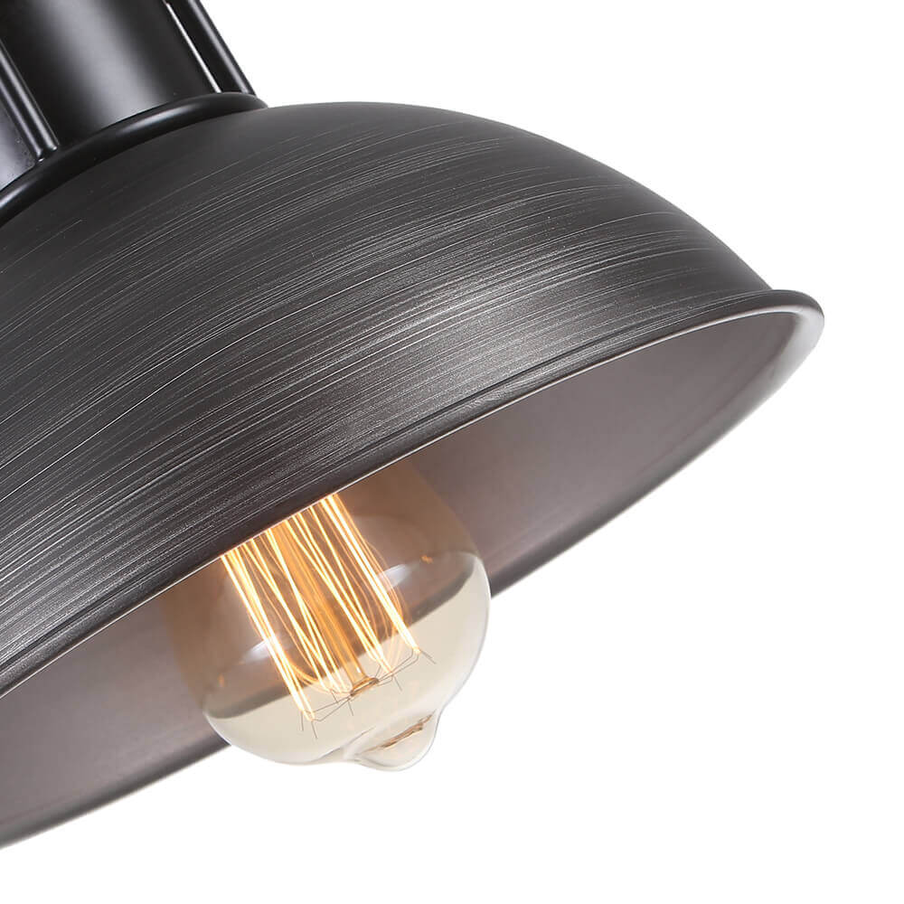Vesara Industrial Metal Dome Pendant - Lamp Copper