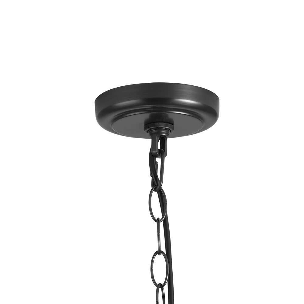 Aevuvyx Industrial Farmhouse Oversized Metal Pendant Light - Lamp Copper