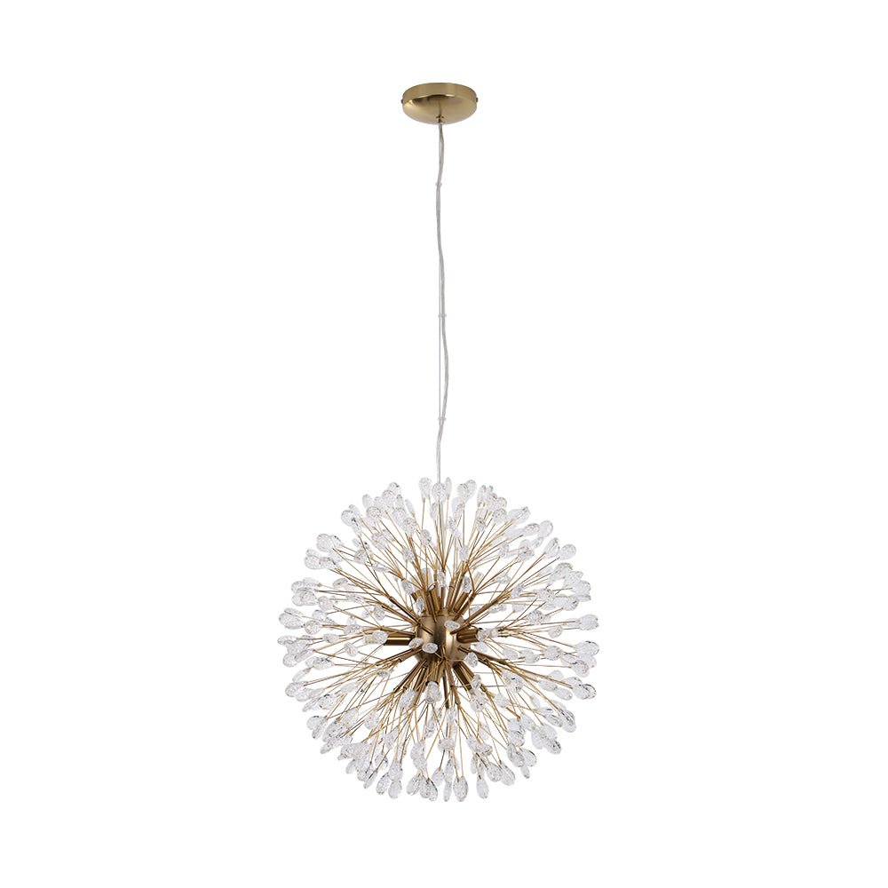 Brygge Luxury Firework Crystal Chandelier - Lamp Copper