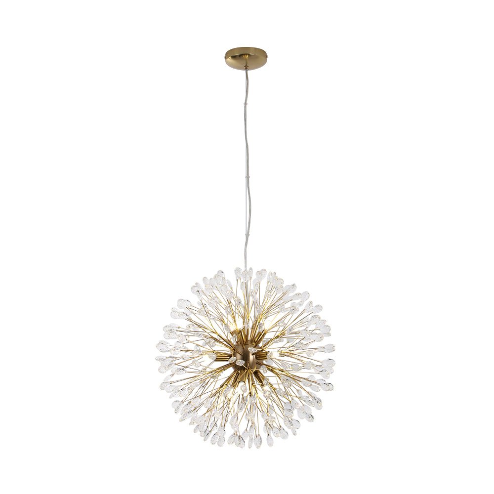 Brygge Luxury Firework Crystal Chandelier - Lamp Copper