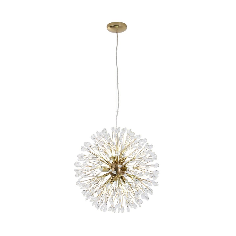Brygge Luxury Firework Crystal Chandelier - Lamp Copper