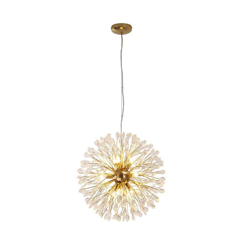 Brygge Luxury Firework Crystal Chandelier - Lamp Copper