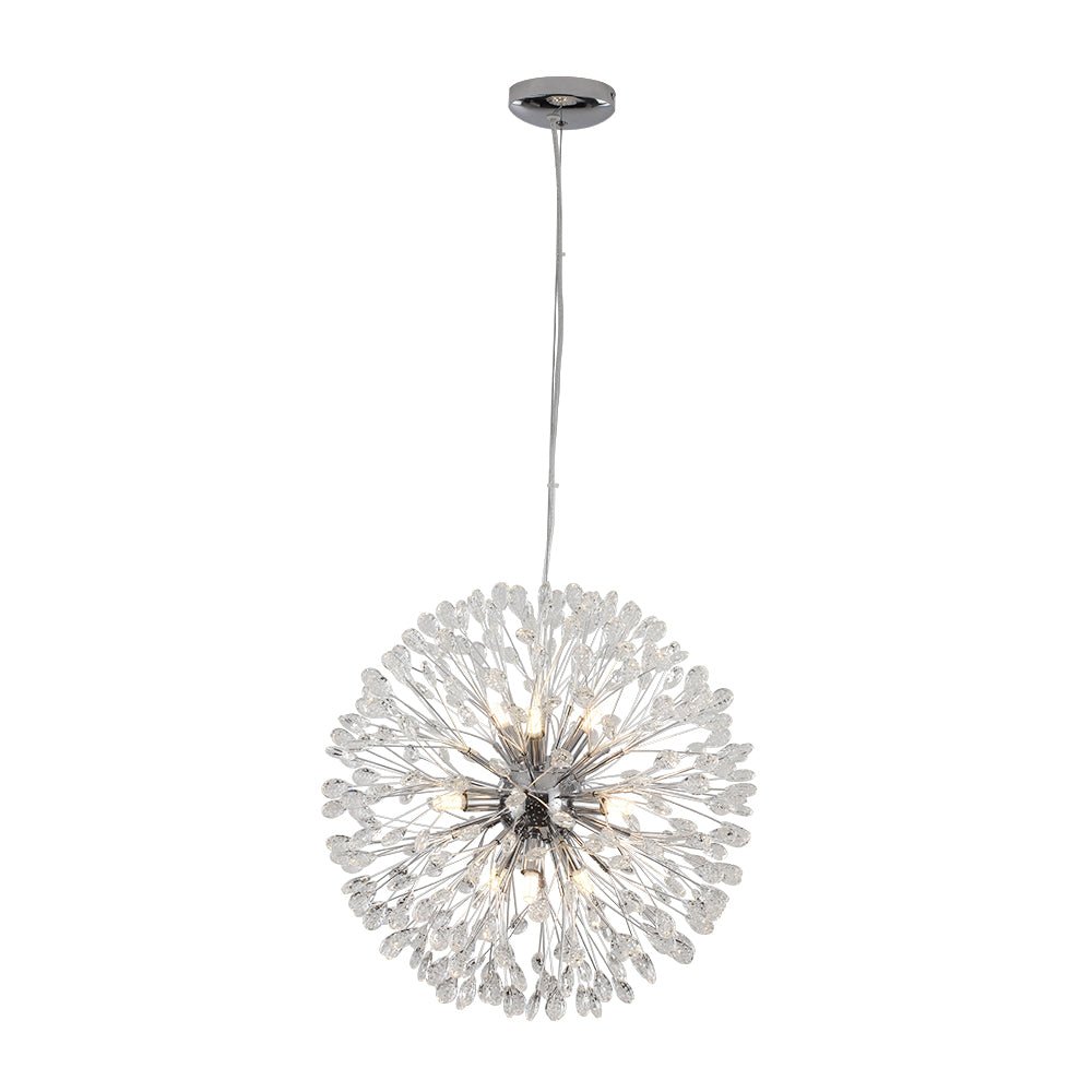 Brygge Luxury Firework Crystal Chandelier - Lamp Copper