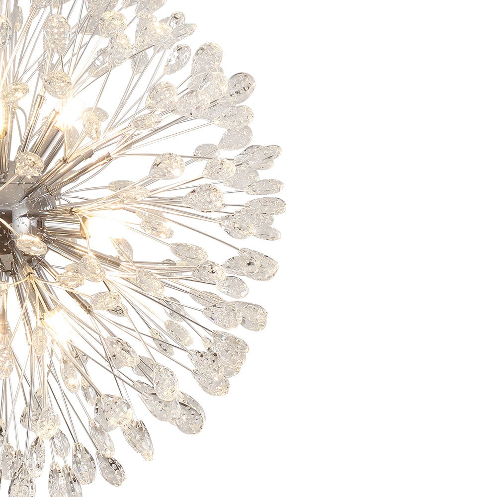 Brygge Luxury Firework Crystal Chandelier - Lamp Copper