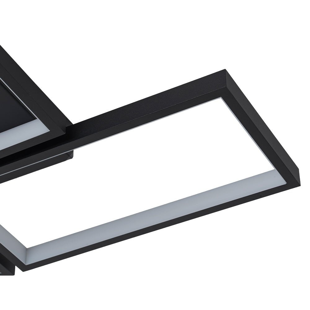 Caelan Minimalist LED Metal Semi Flush Mount Ceiling Light - Lamp Copper