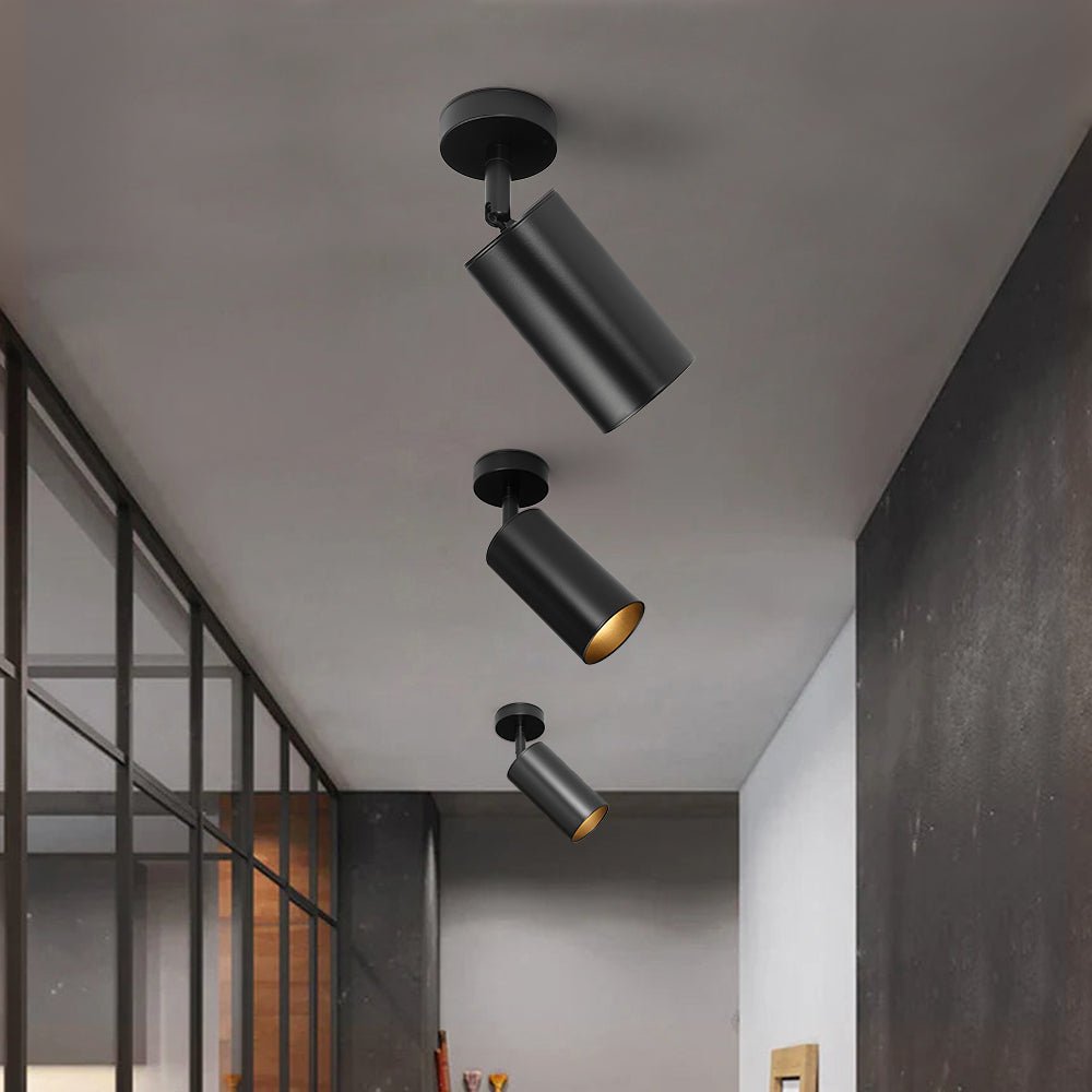Mjolkun Modern Metal Ceiling Spot Light Track Light - Lamp Copper