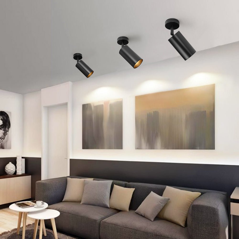 Mjolkun Modern Metal Ceiling Spot Light Track Light - Lamp Copper