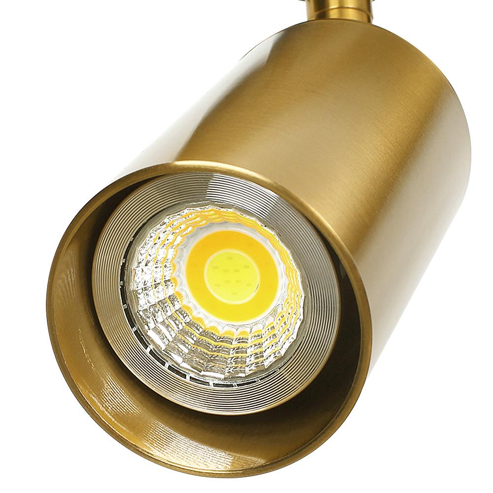 Mjolkun Modern Metal Ceiling Spot Light Track Light - Lamp Copper