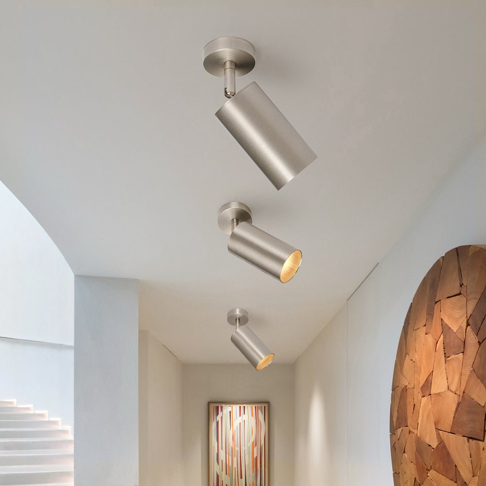 Mjolkun Modern Metal Ceiling Spot Light Track Light - Lamp Copper