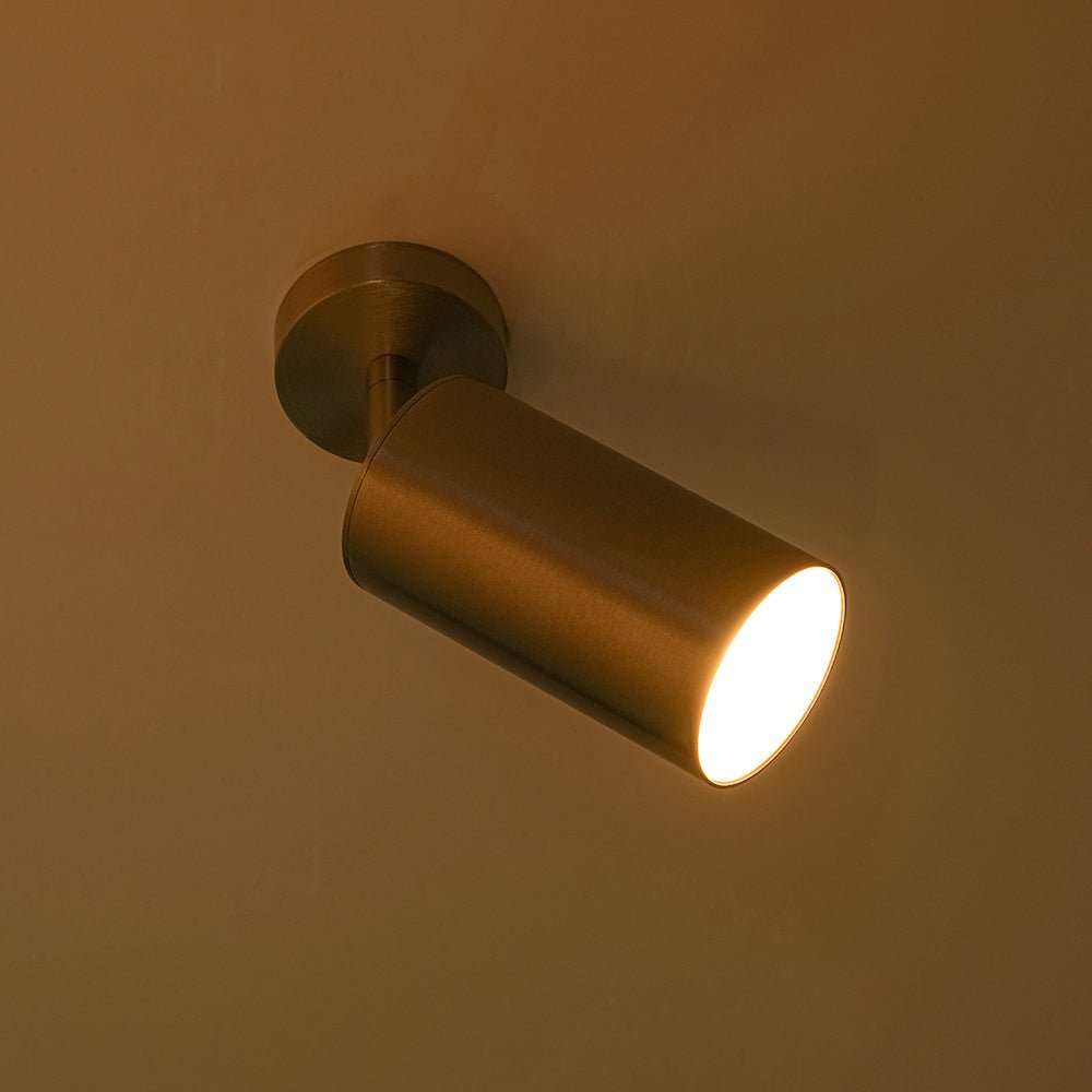 Mjolkun Modern Metal Ceiling Spot Light Track Light - Lamp Copper