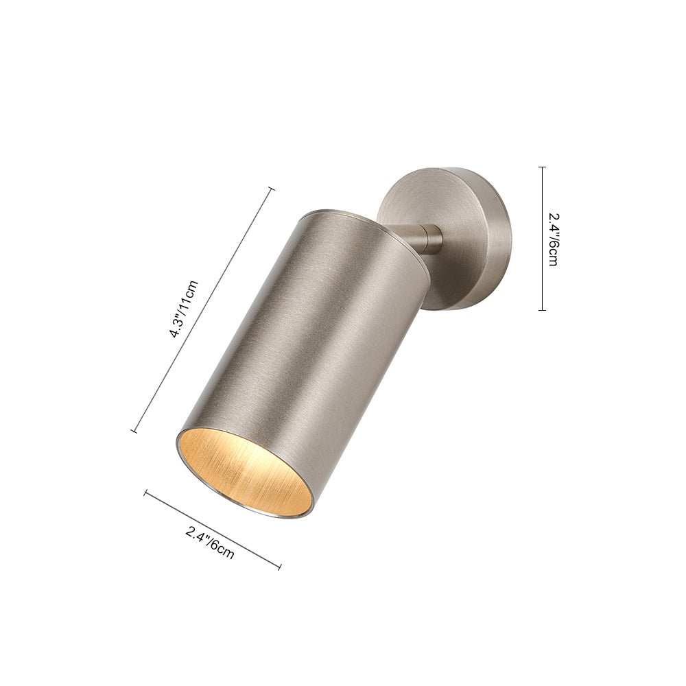 Mjolkun Modern Metal Ceiling Spot Light Track Light - Lamp Copper