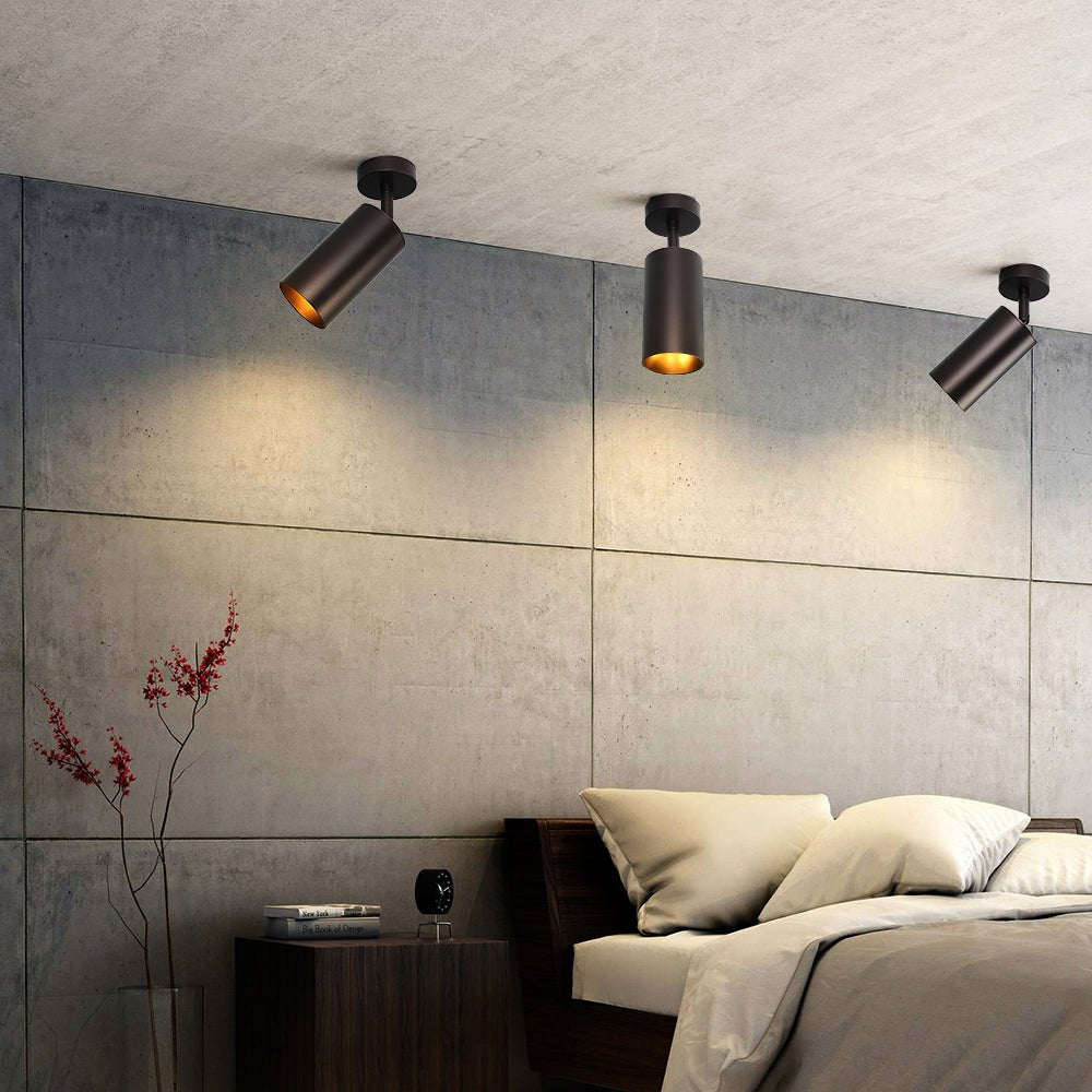 Mjolkun Modern Metal Ceiling Spot Light Track Light - Lamp Copper