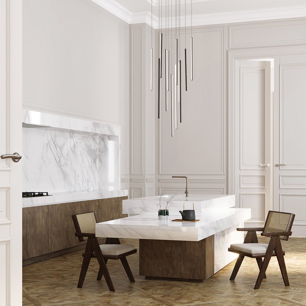 Astera Modern Metal LED Pendant Light - Lamp Copper